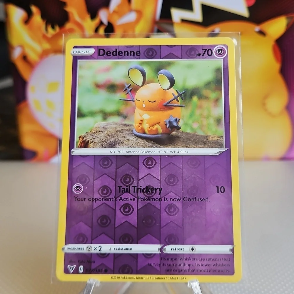 Dedenne 077/185 Pokémon TCG Reverse Holo Rare